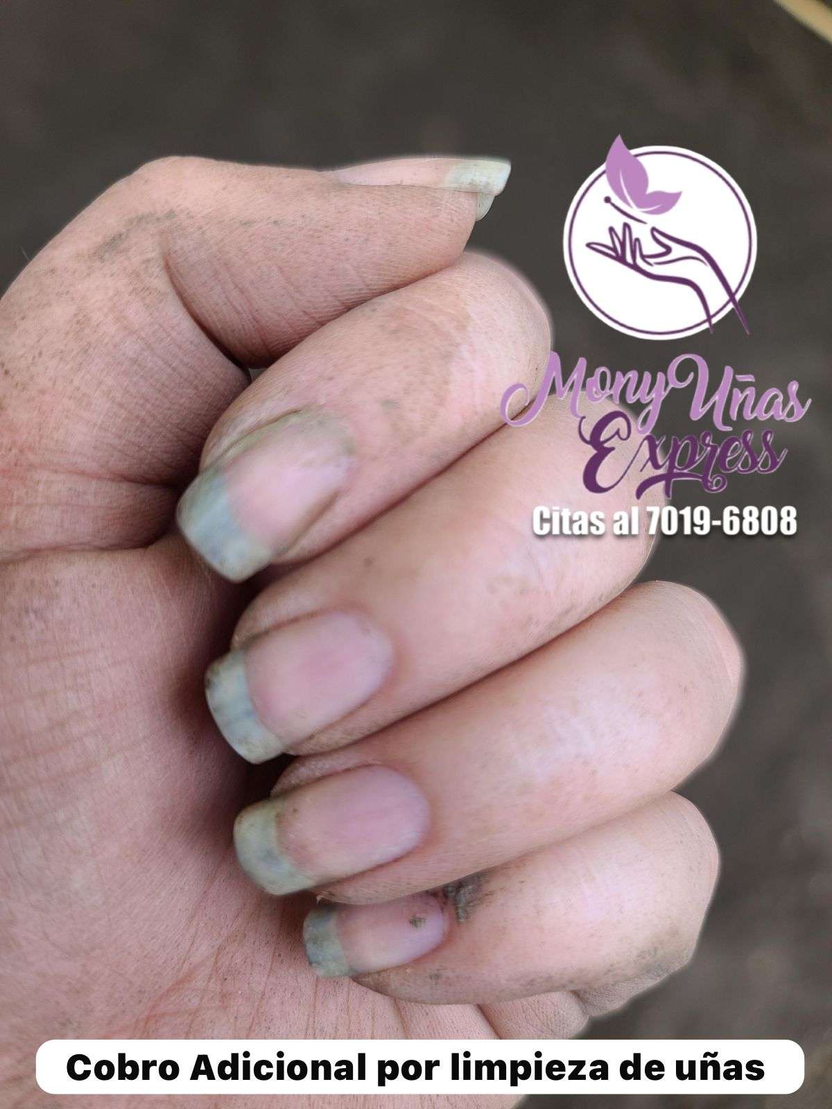 Recargo Limpieza de Uñas Adicional