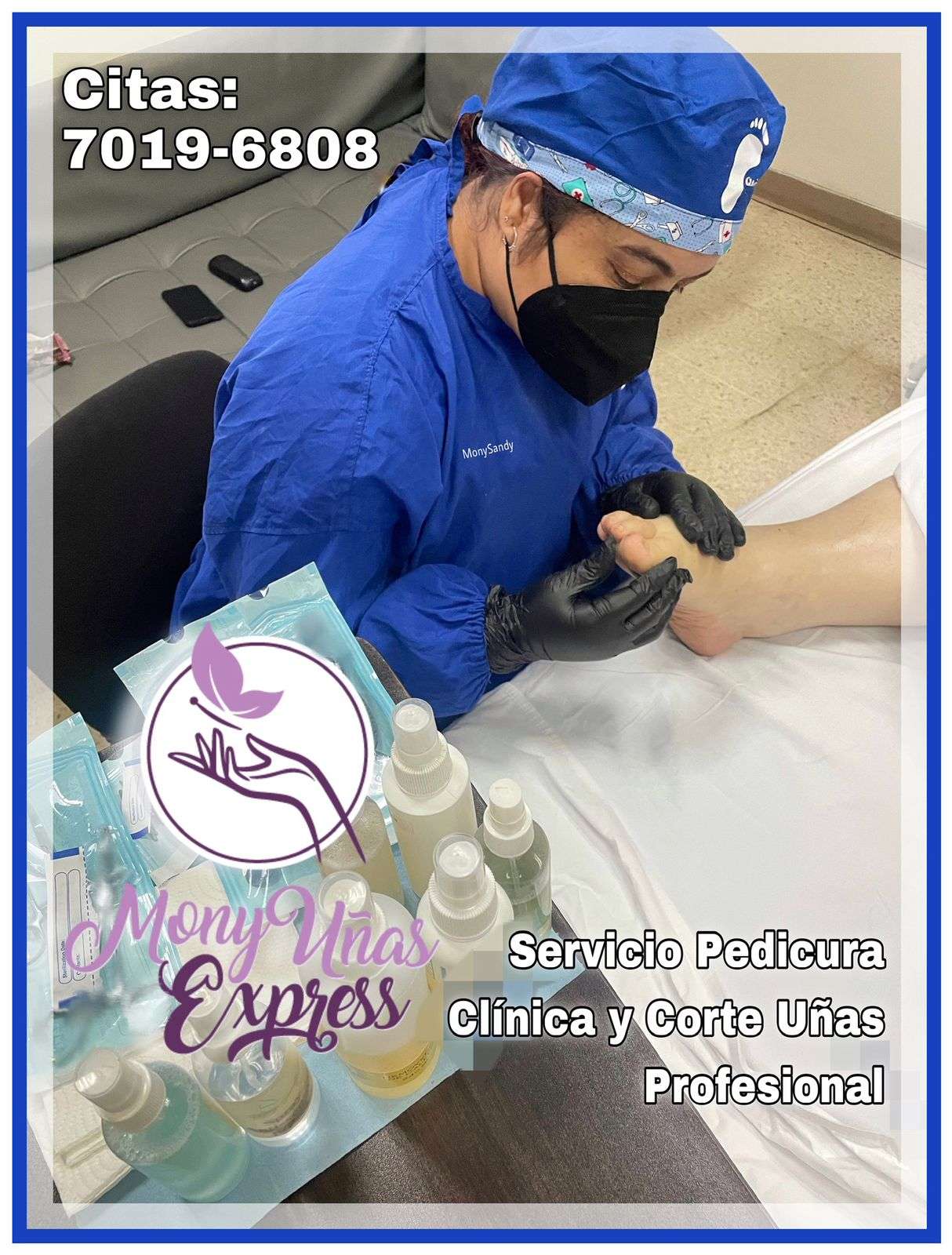 Pedicura Post Operatoria (Encamados/Poca Movilidad)