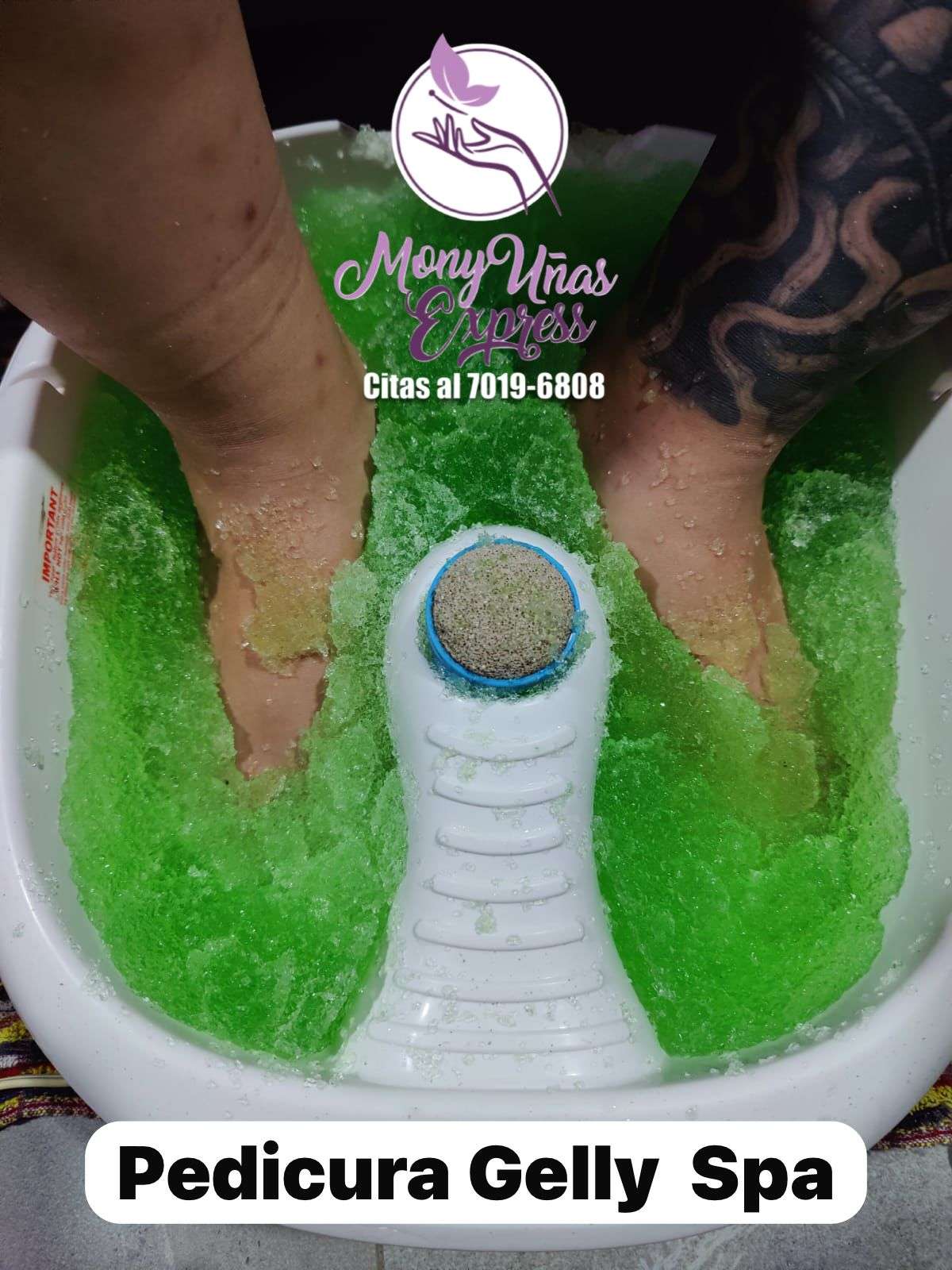 Pedicura Spa (Gelly o Tratamientos Hidratantes)
