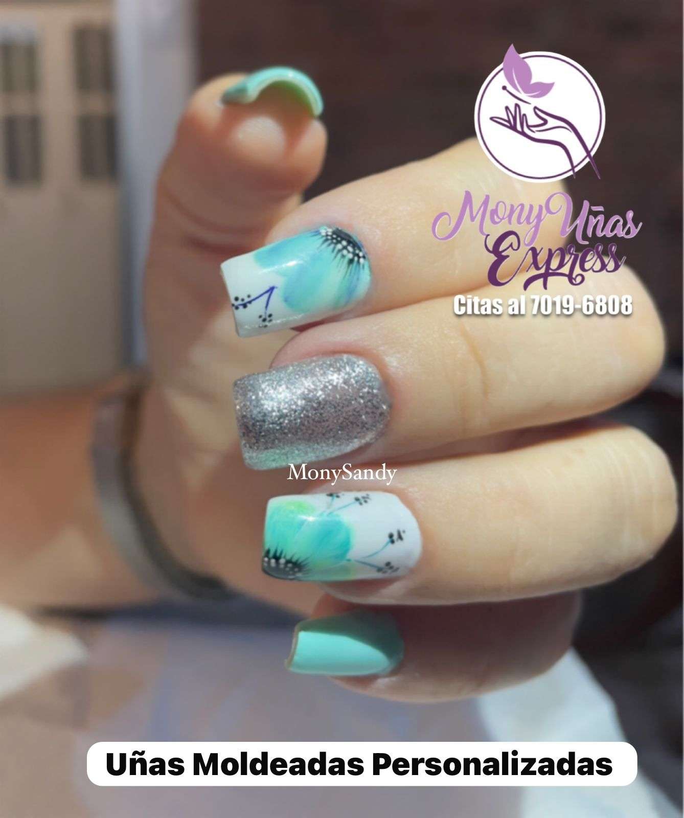 Set de Uñas Moldeadas/Personalizadas